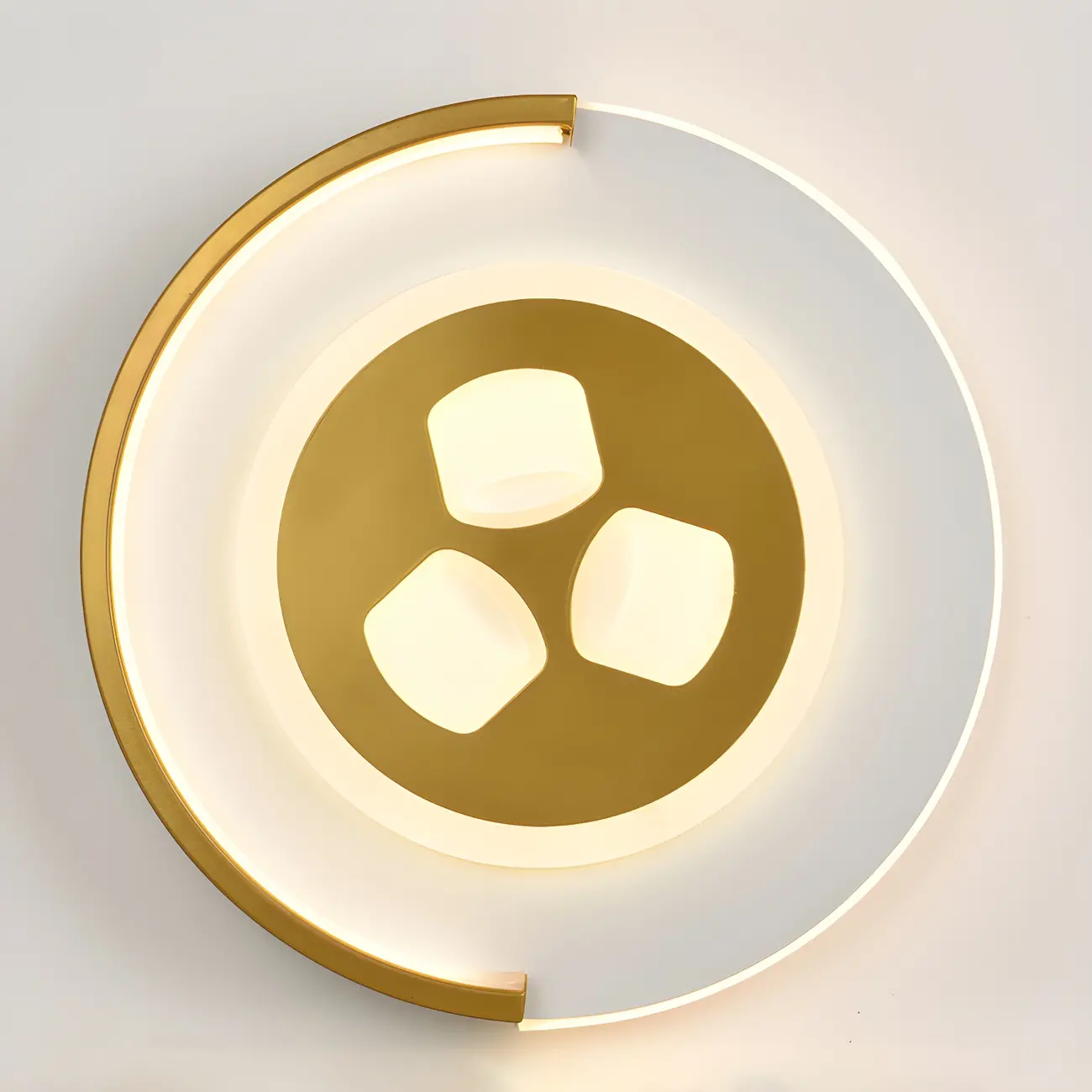 Circular LED Wall Sconce with Cartoon Pattern for kids Bedroom | homeyfad