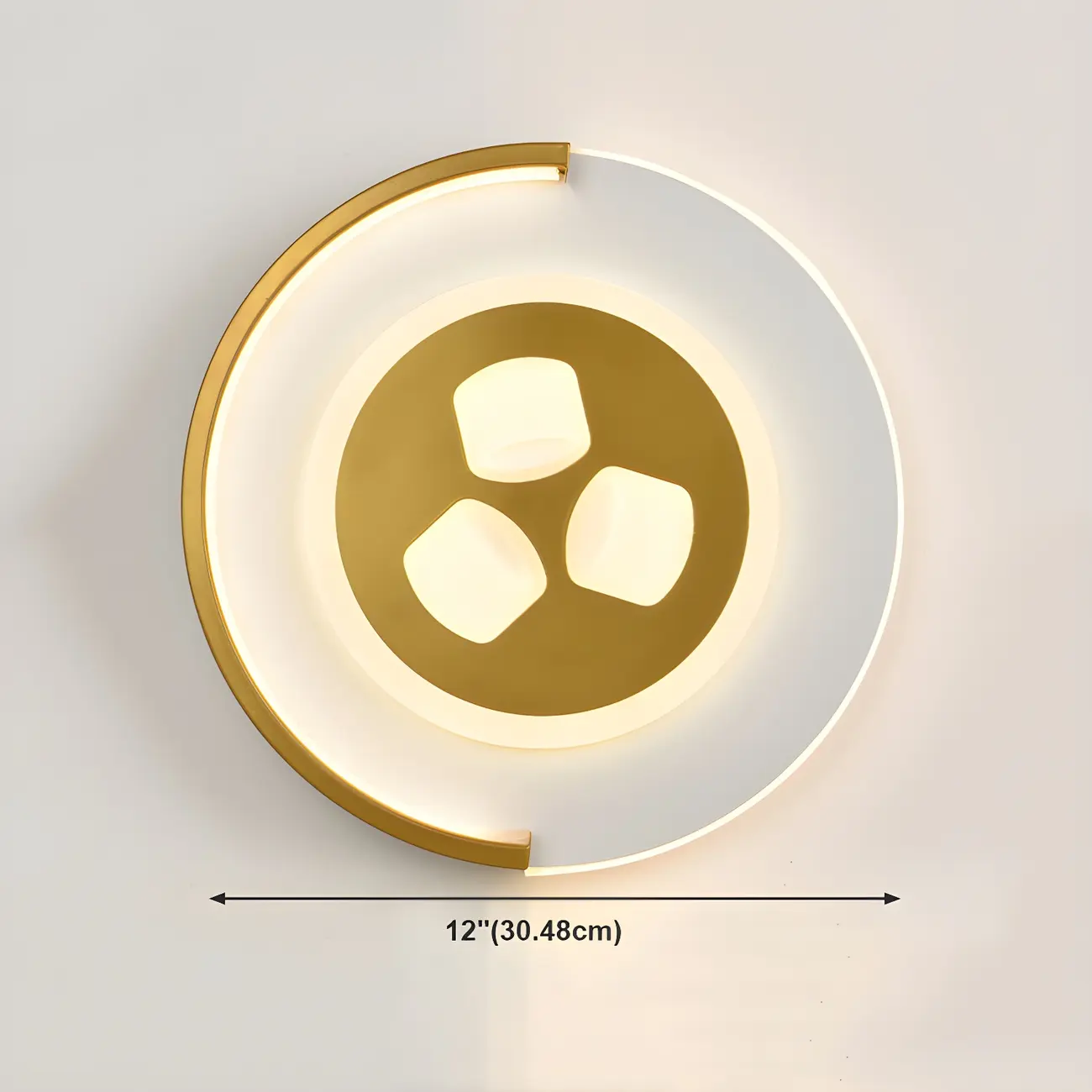 Circular LED Wall Sconce with Cartoon Pattern for kids Bedroom | homeyfad