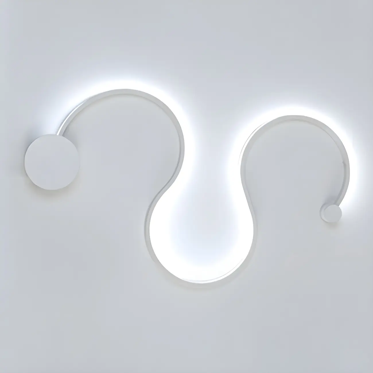 Modern Linear Abstract LED Wall Sconce for Residential Use | homeyfad