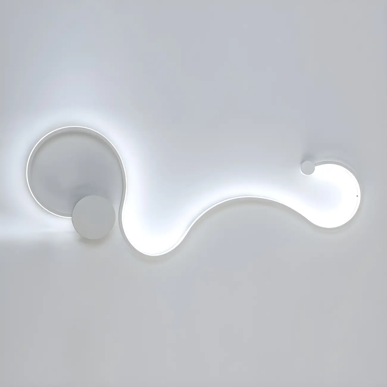 Modern Linear Abstract LED Wall Sconce for Residential Use | homeyfad
