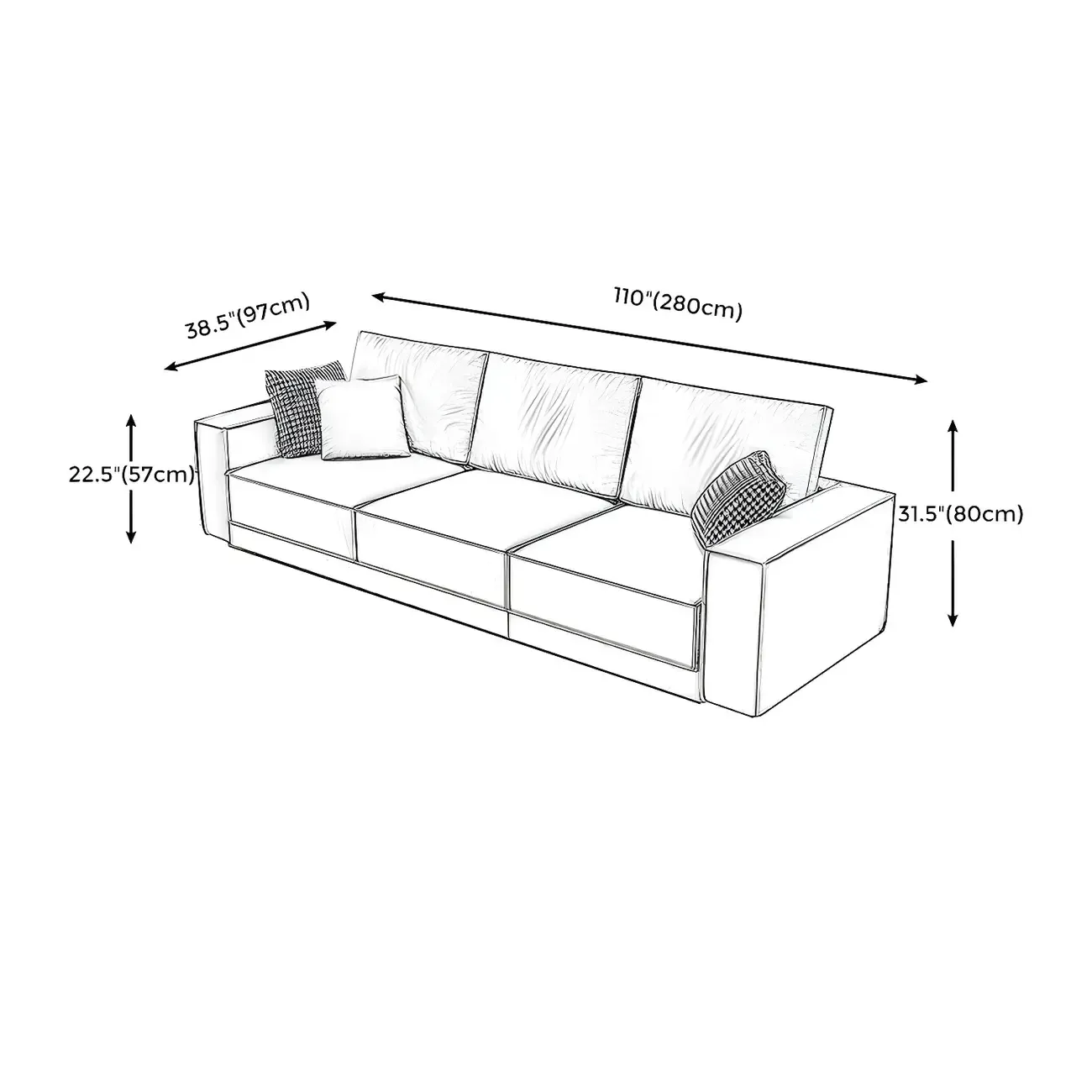 Modern Dark Gray Water Resistant Faux Leather Sectional Sofa Image - 21