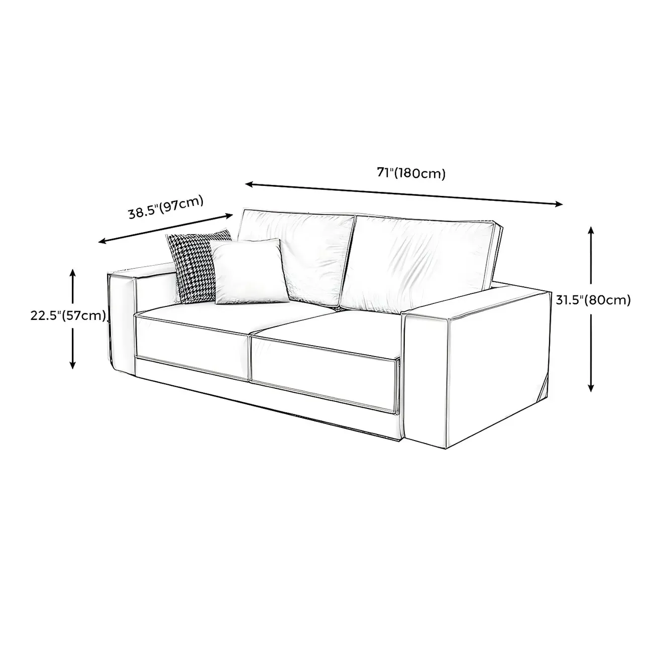 Modern Dark Gray Water Resistant Faux Leather Sectional Sofa Image - 22