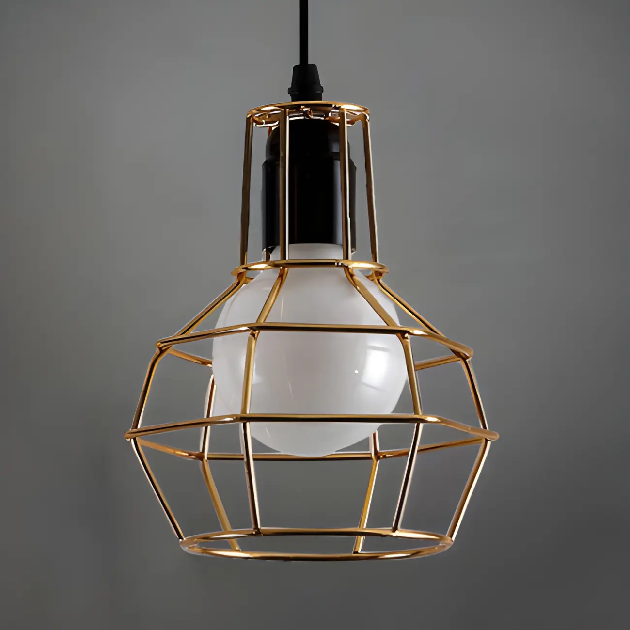 Industrial Metal Hanging Pendant Light Kitchen Island Decor Image - 7 | homeyfad