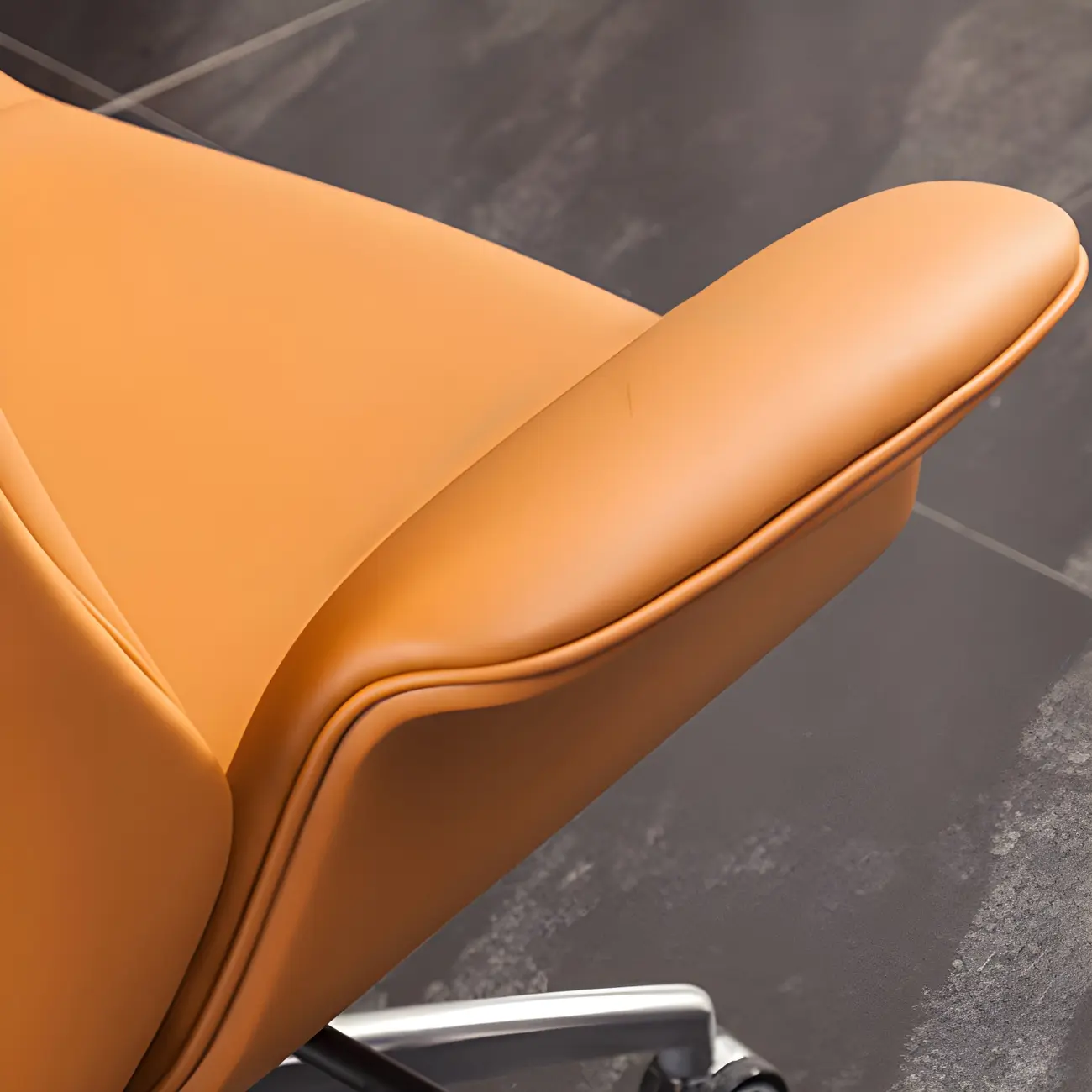 Ergonomic Adjustable Swivel Office Chair With Headrest Image - 16 | homeyfad