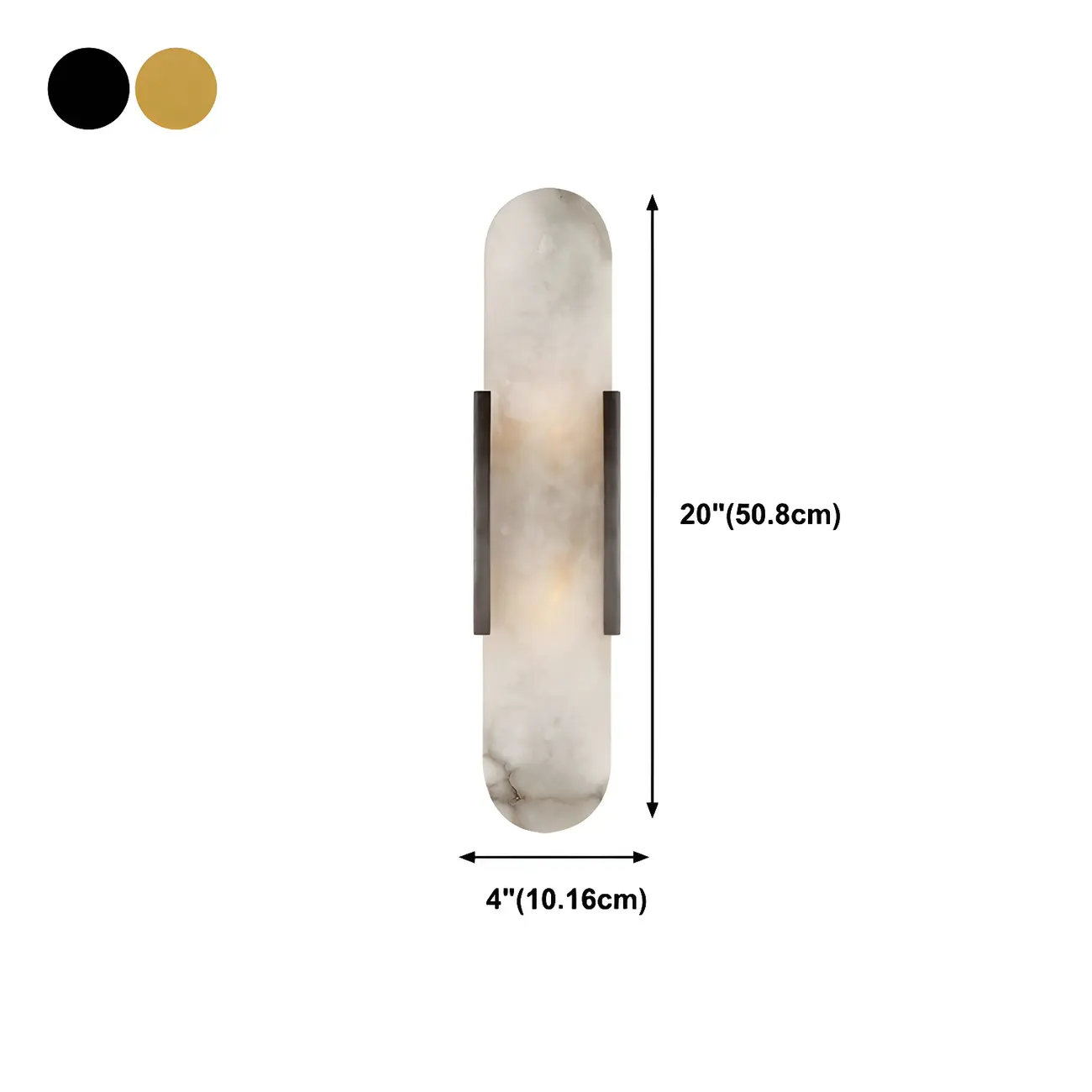 Decorative Alabaster Shade Glow 2-Light Oval Wall Sconce Light Image - 12 | homeyfad