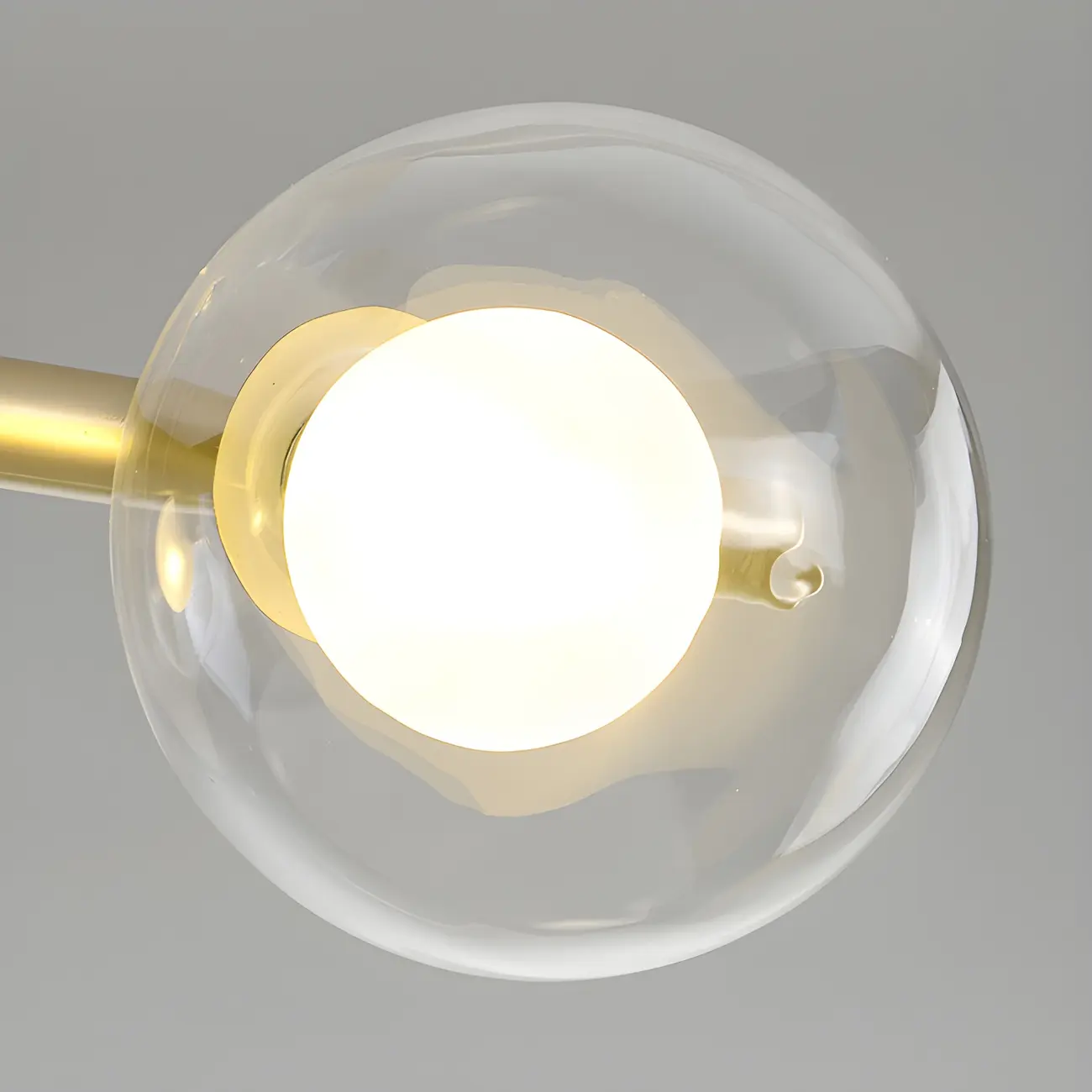 Black/Gold Glass Spherical Pendant Lights for Kitchen Image - 27 | homeyfad