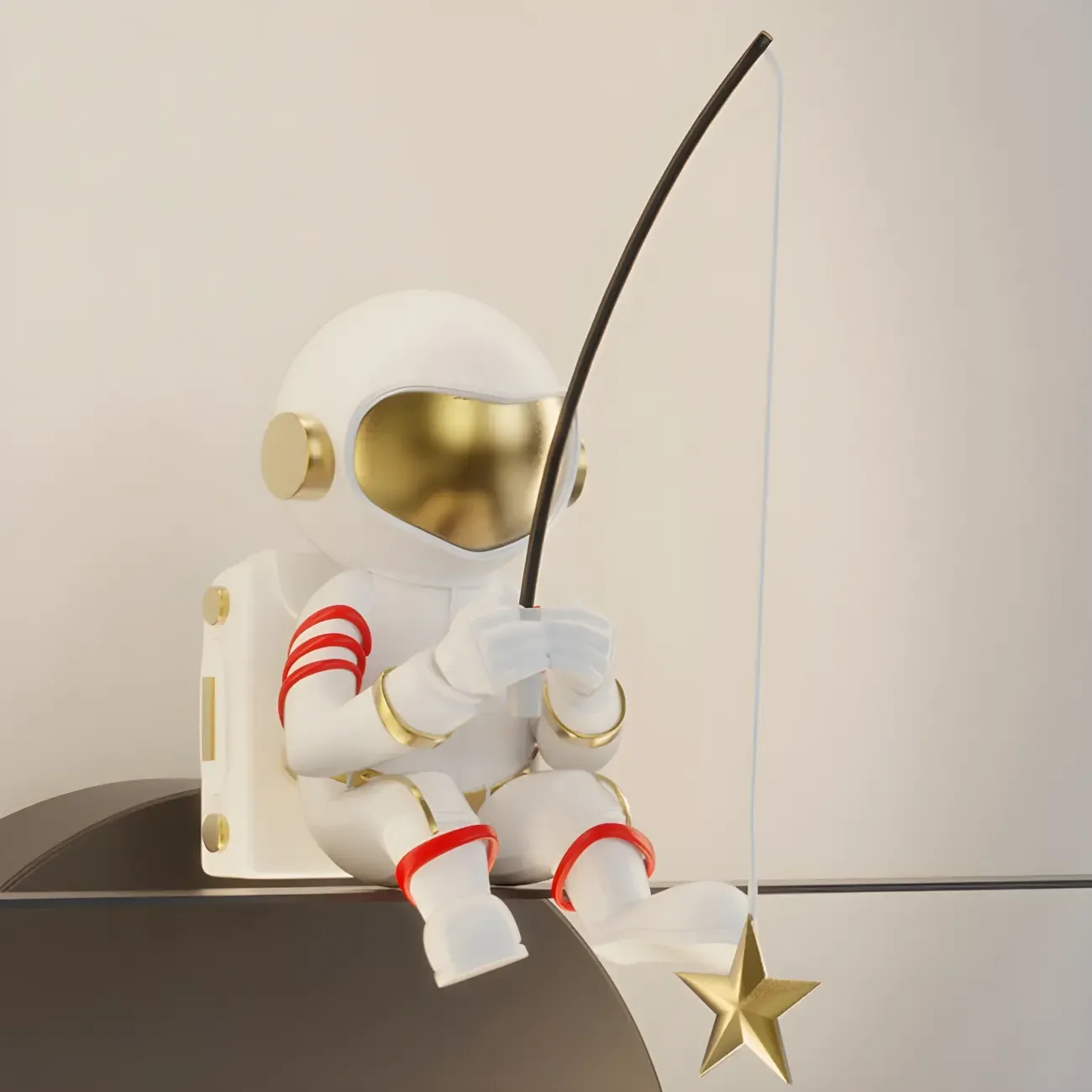 Mini Dimmable Circular LED Wall Sconce for Kids Bedroom 