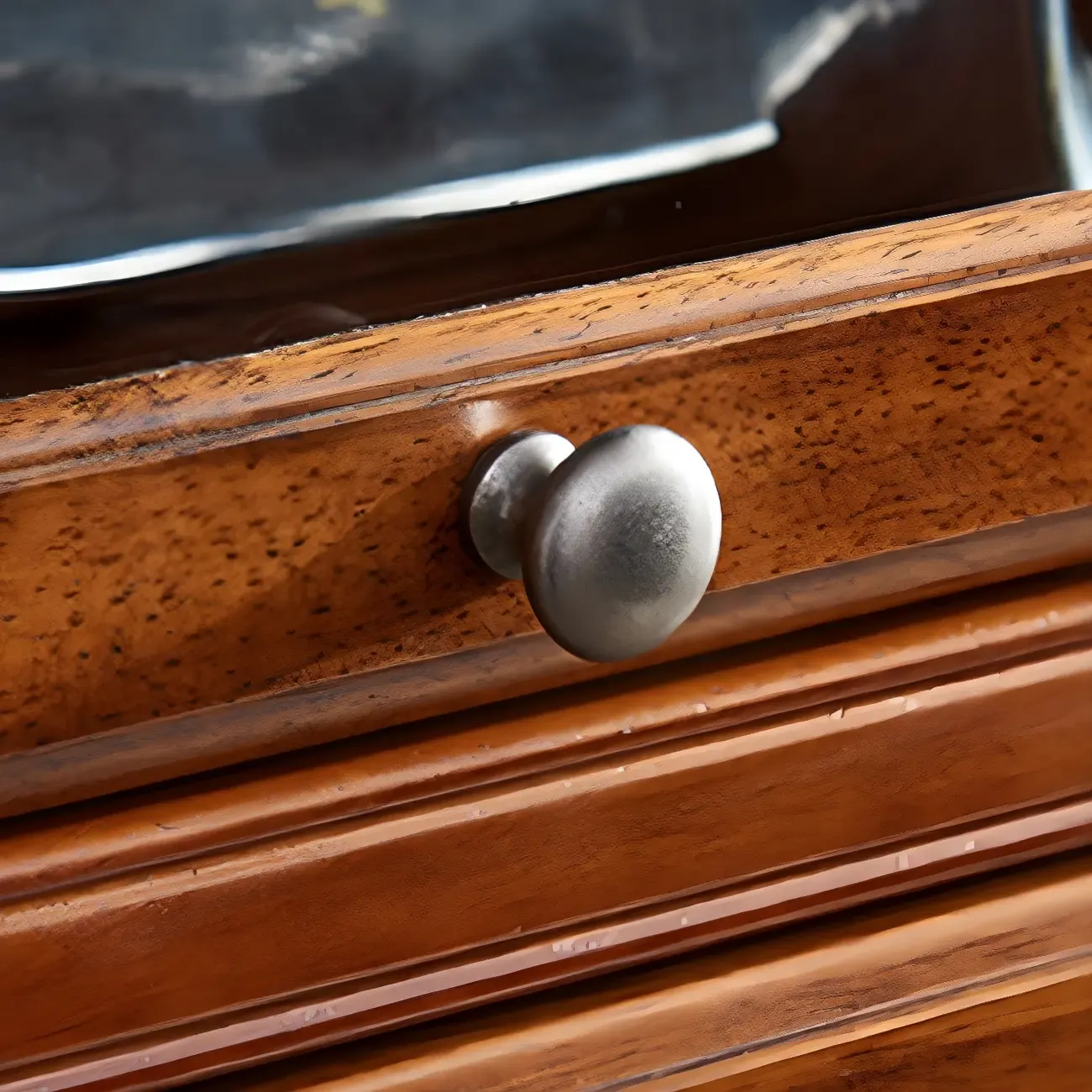 Brown Oak Wood Barrister Bookcases with Glass Doors Image - 8
