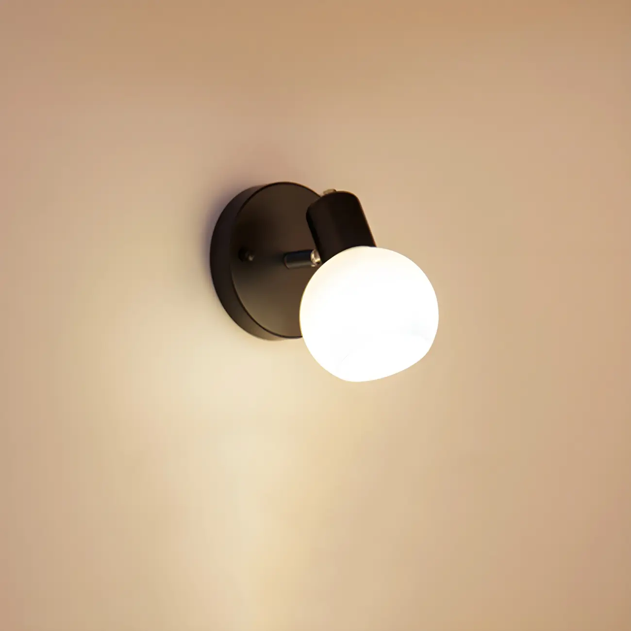 Modern Glass Globe Vanity Light for Bathroom Wall Image - 6 | homeyfad