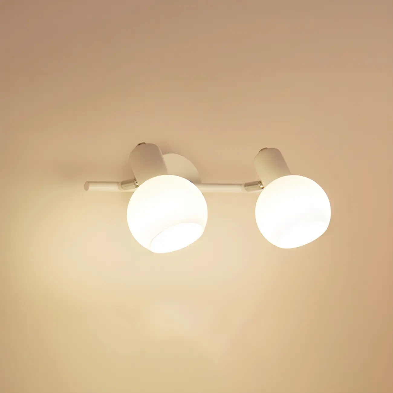 Modern Glass Globe Vanity Light for Bathroom Wall Image - 8 | homeyfad