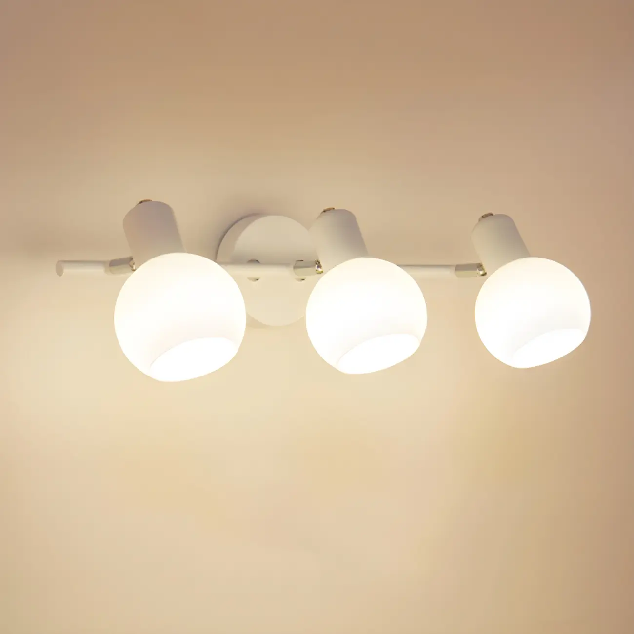 Modern Glass Globe Vanity Light for Bathroom Wall Image - 11 | homeyfad