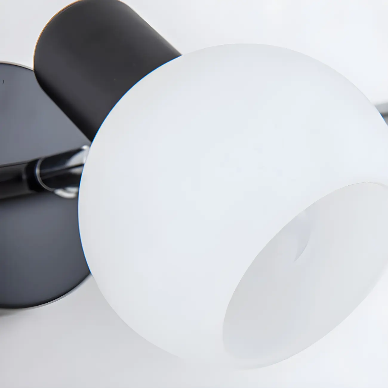 Modern Glass Globe Vanity Light for Bathroom Wall Image - 17 | homeyfad