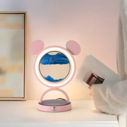 Colorful LED Desk Lamp Touch Control for Living Room Image - 1