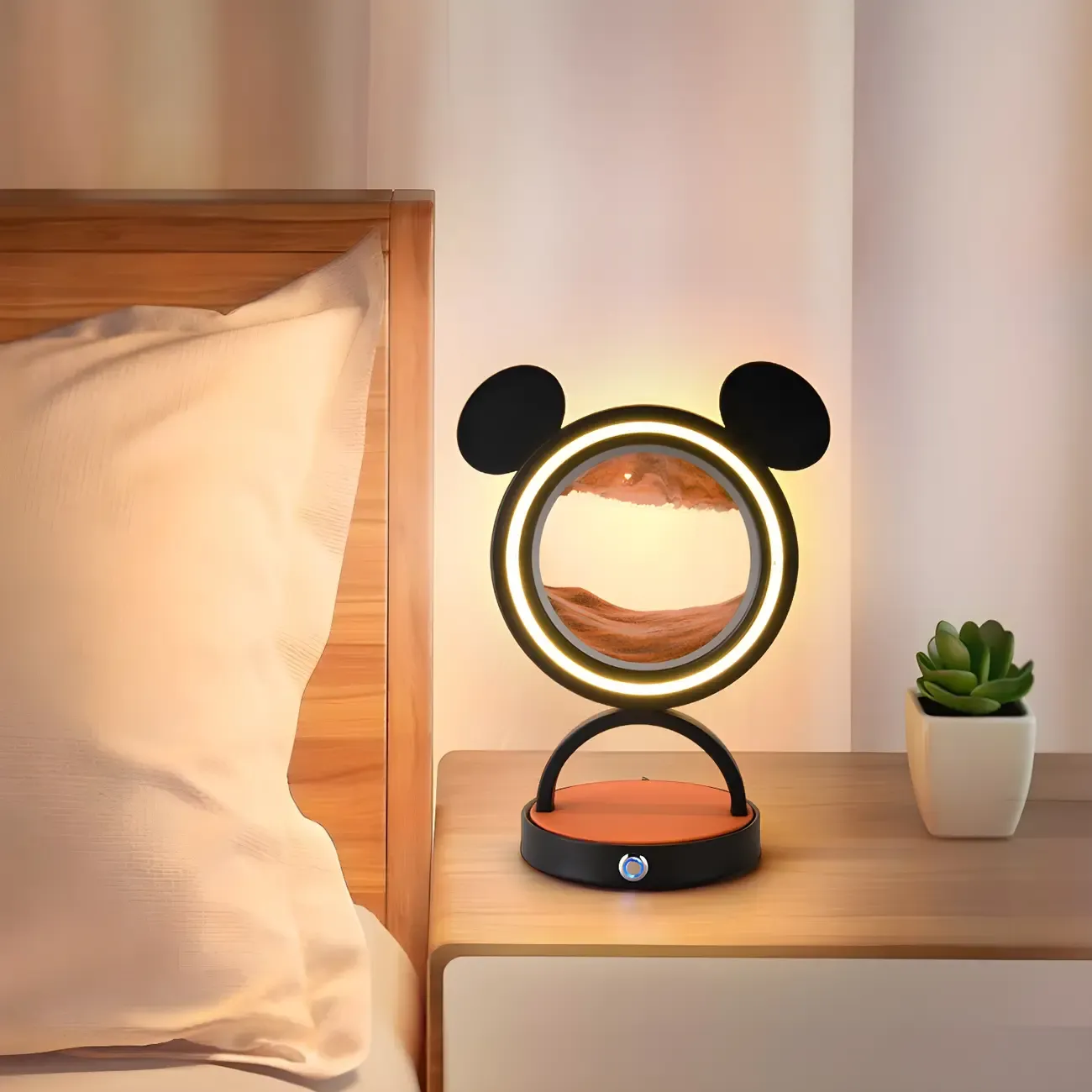 Colorful LED Desk Lamp Touch Control for Living Room Image - 6