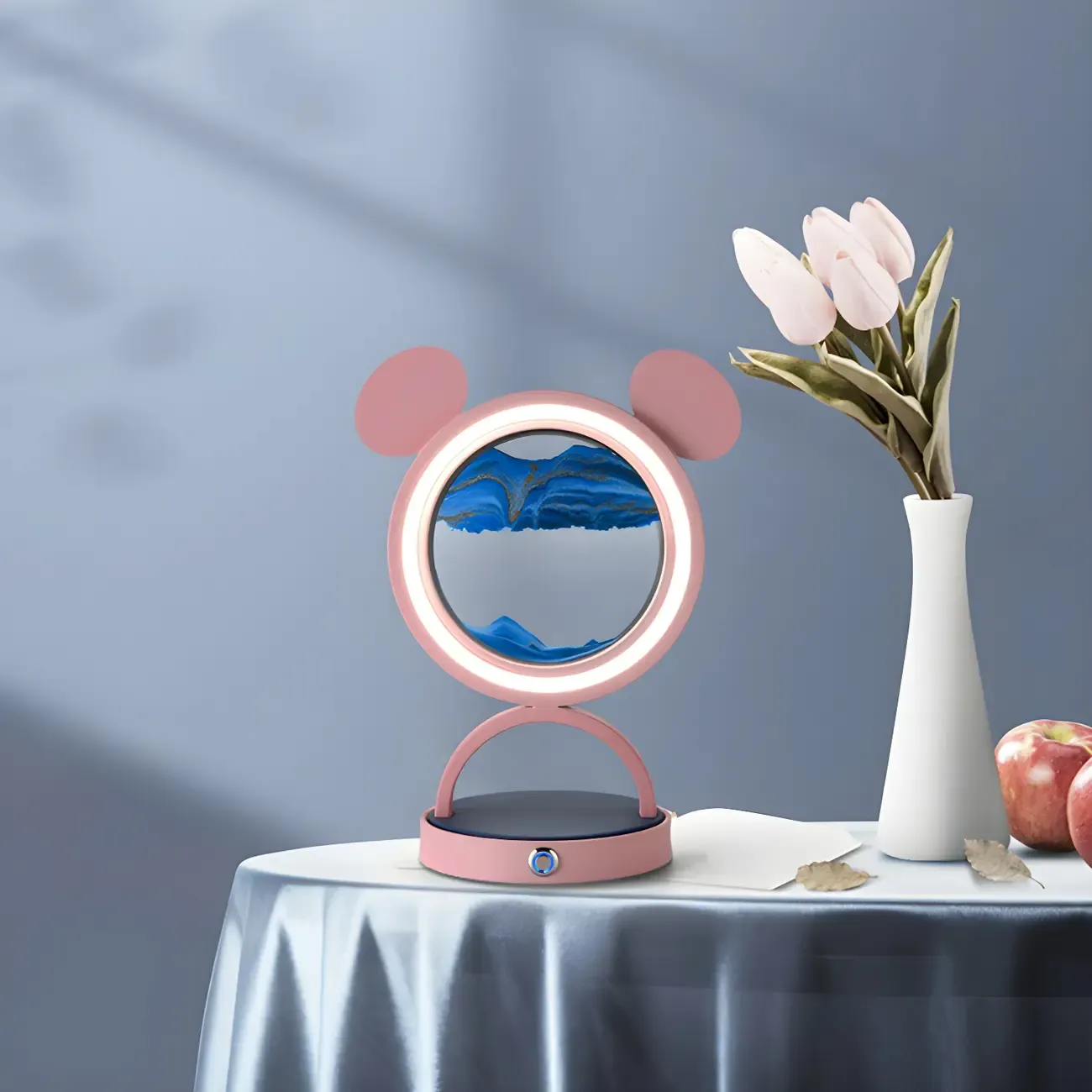 Colorful LED Desk Lamp Touch Control for Living Room Image - 8