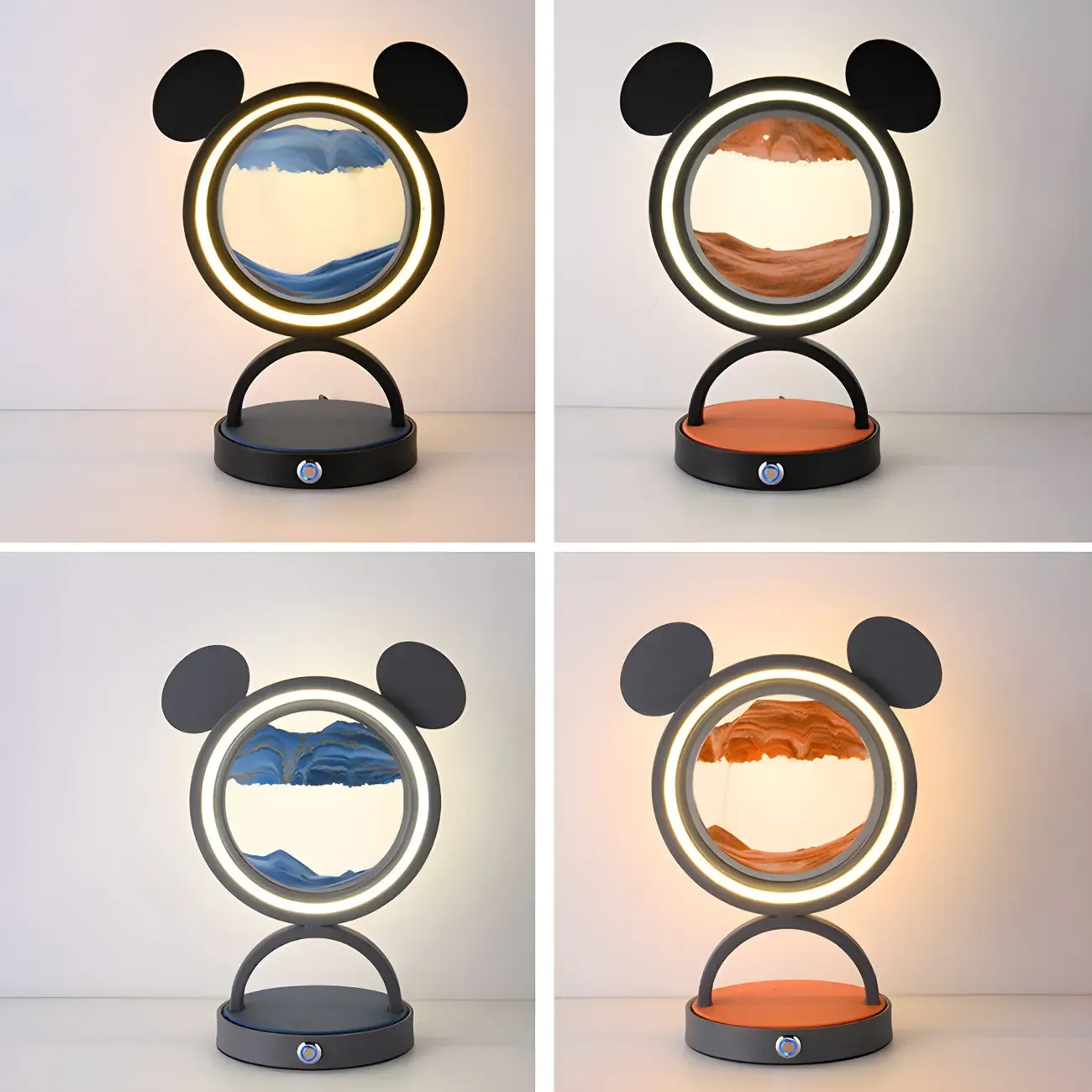 Colorful LED Desk Lamp Touch Control for Living Room Image - 15