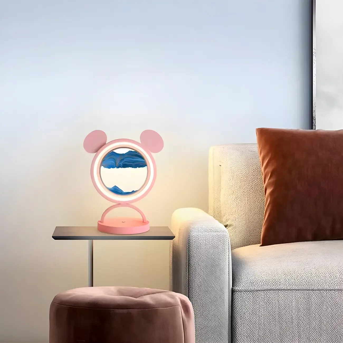Colorful LED Desk Lamp Touch Control for Living Room Image - 20