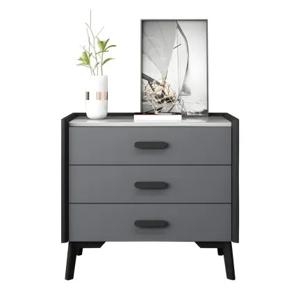 Modern Wooden Orange Dressers & Chests with Storage Image - 10