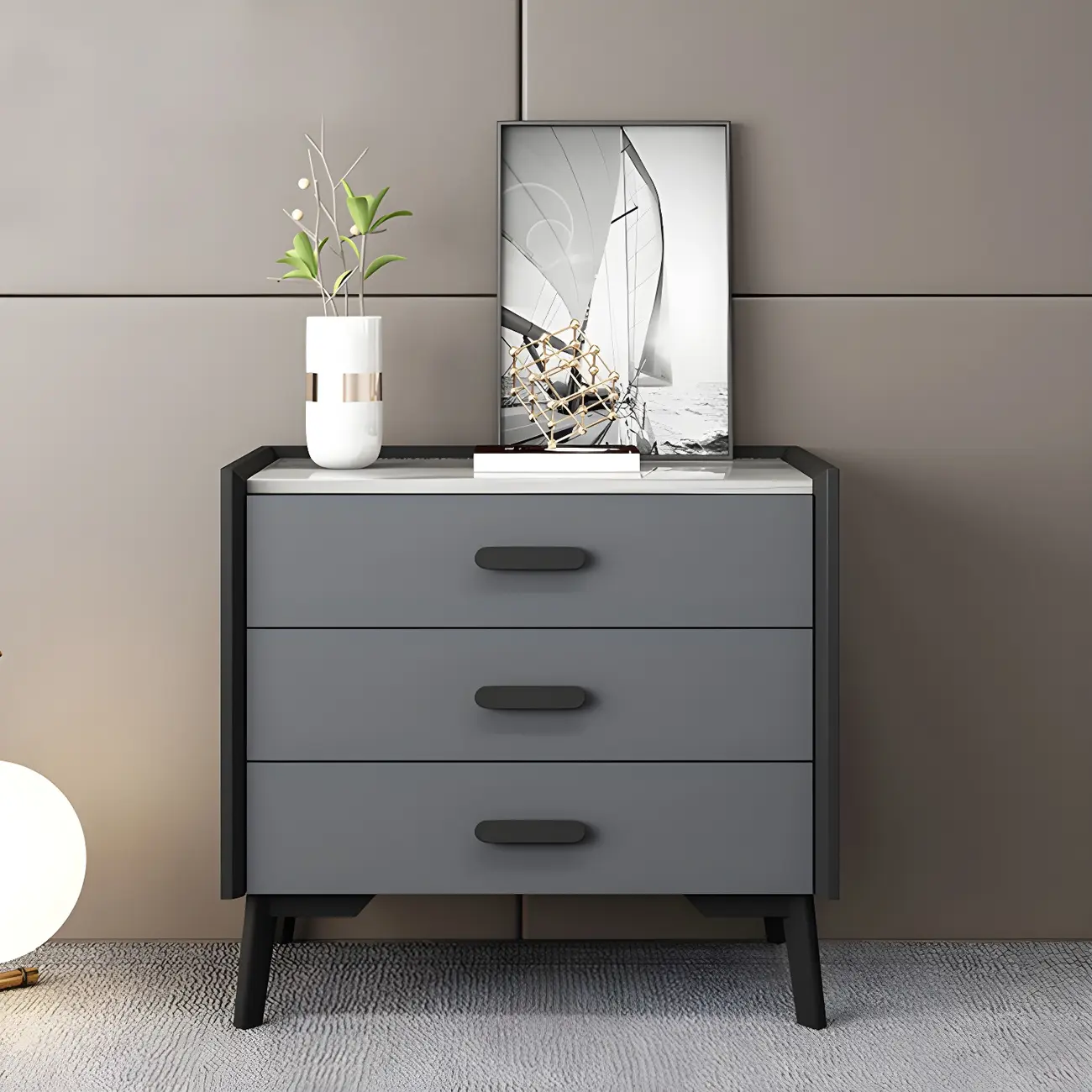 Modern Wooden Orange Dressers & Chests with Storage Image - 13 | homeyfad