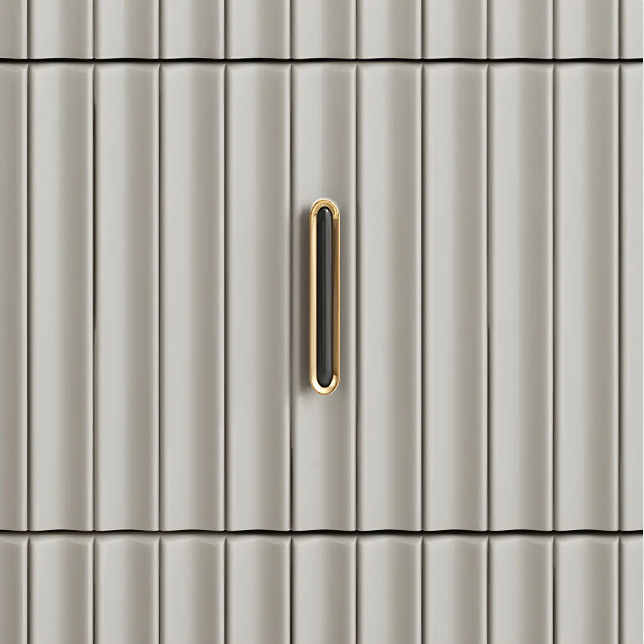 Elegant Gray Wooden Dressers & Chests with Gold Handles Image - 10 | homeyfad