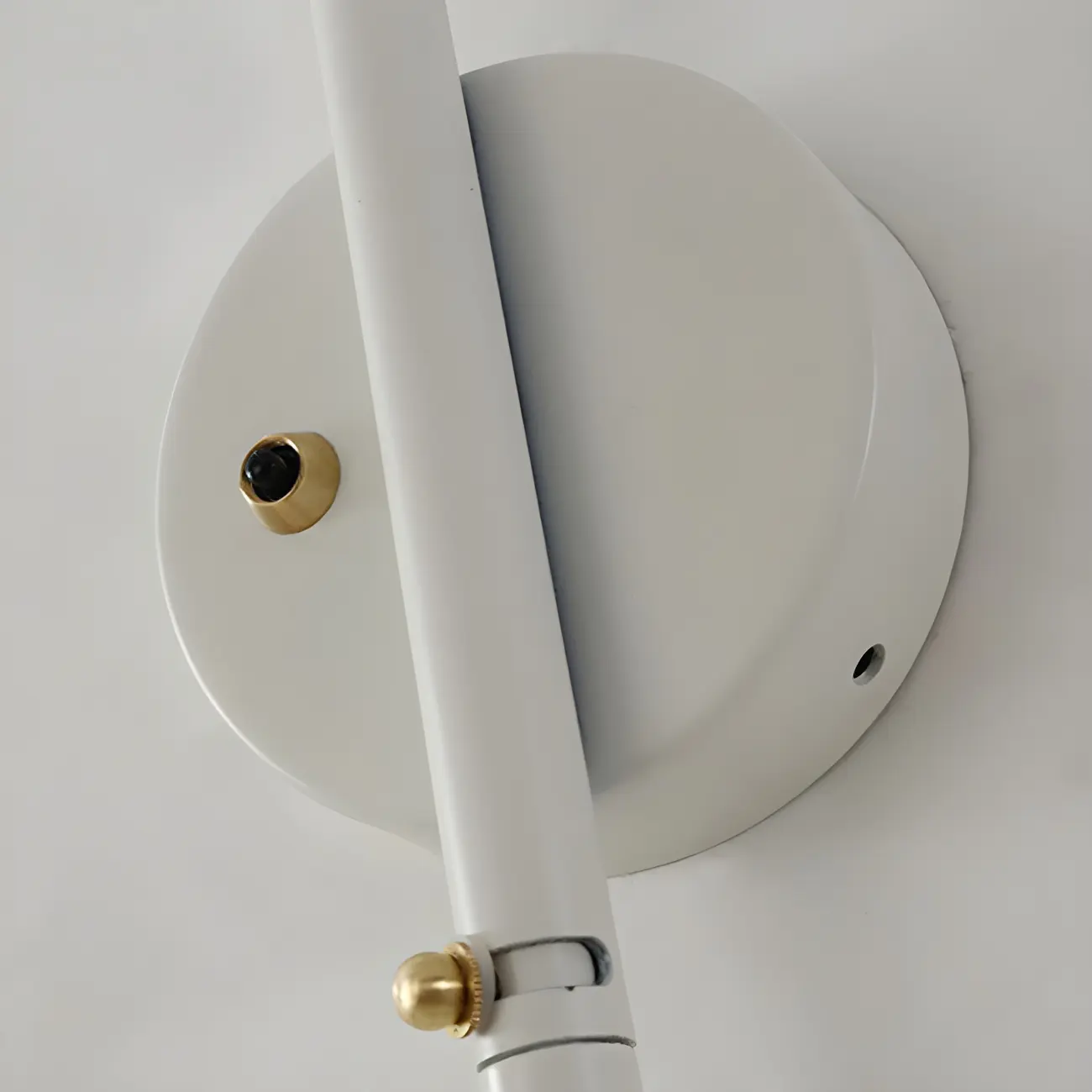 Modern 2-Light White Dual-Arm Swing Arm Wall Light Image - 13 | homeyfad