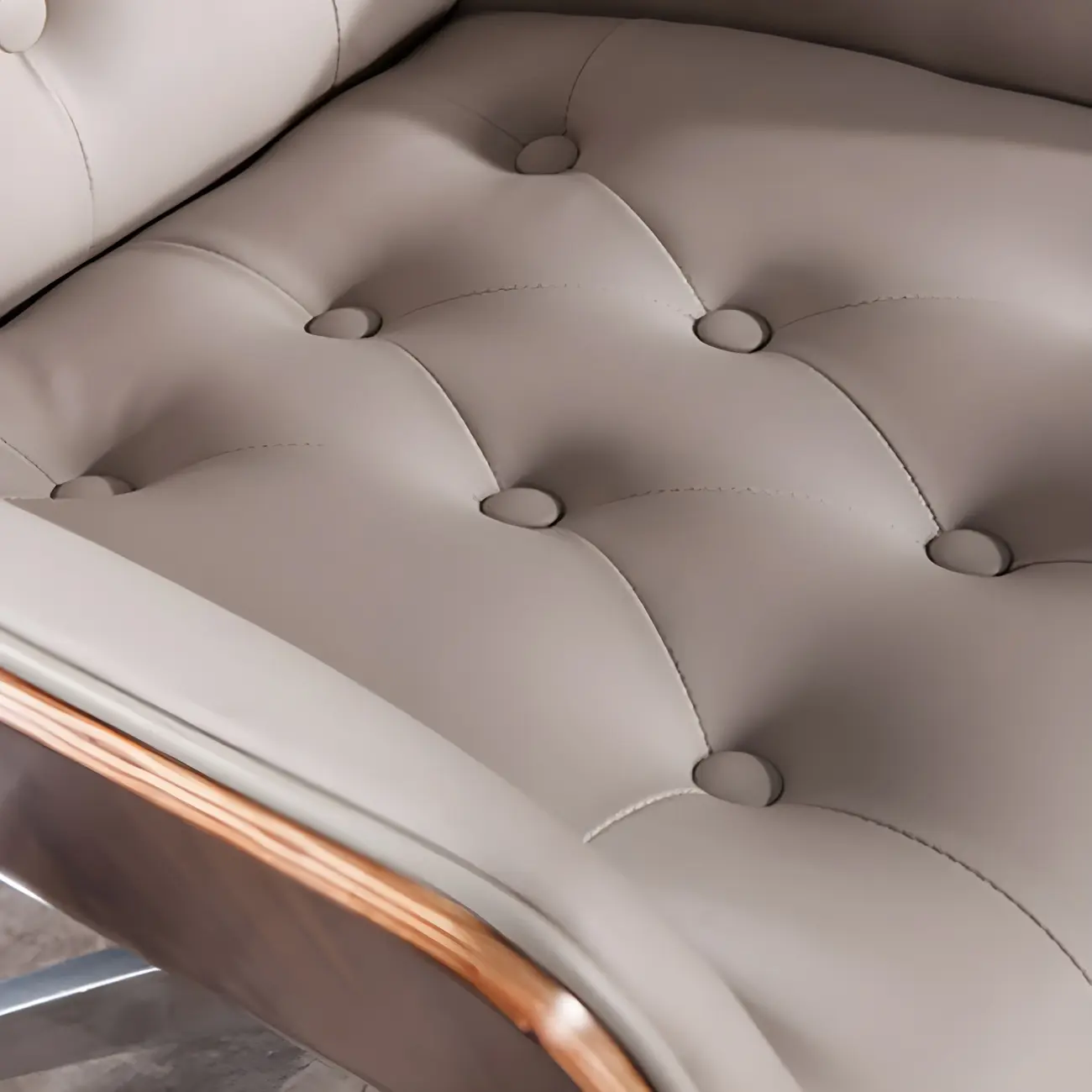 High Back Faux Leather Upholstered Swivel Office Chair Image - 11 | homeyfad