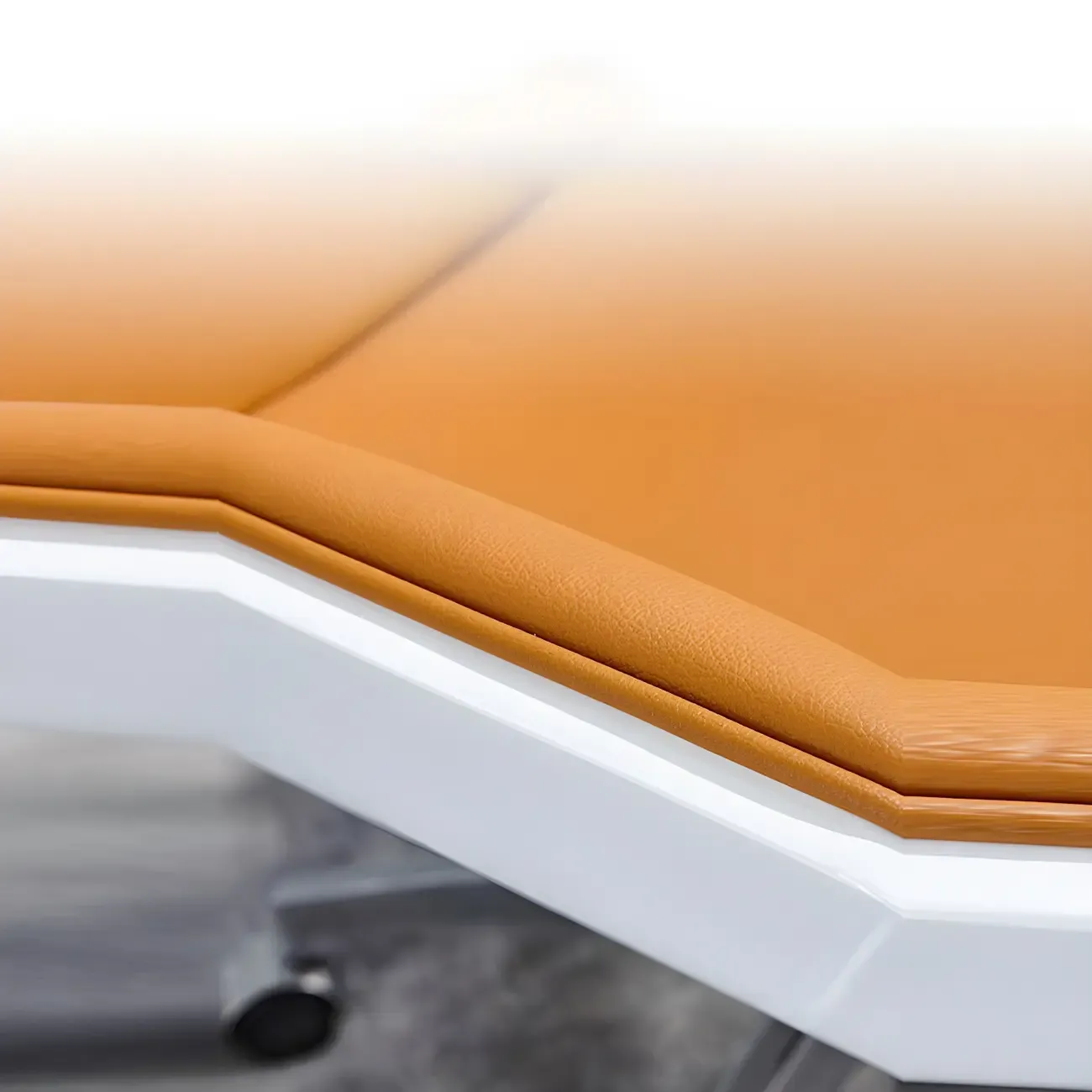 Modern Upholstered Adjustable Swivel Office Chair High Back Image - 13