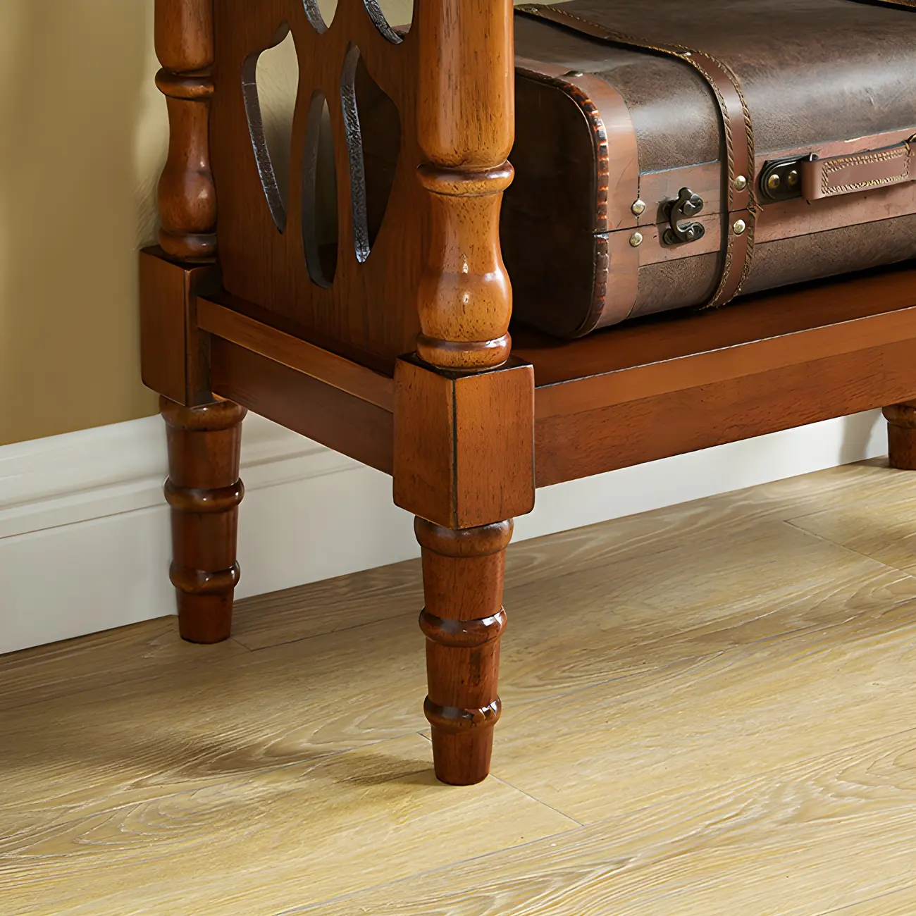 Scandinavian Walnut Wood Display Etagere Bookcase Image - 14 | homeyfad