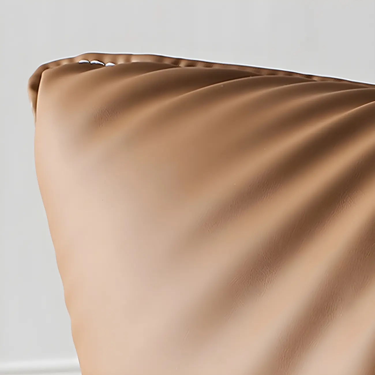 Modern Leather Brown Lounge Chair with Ottoman | homeyfad