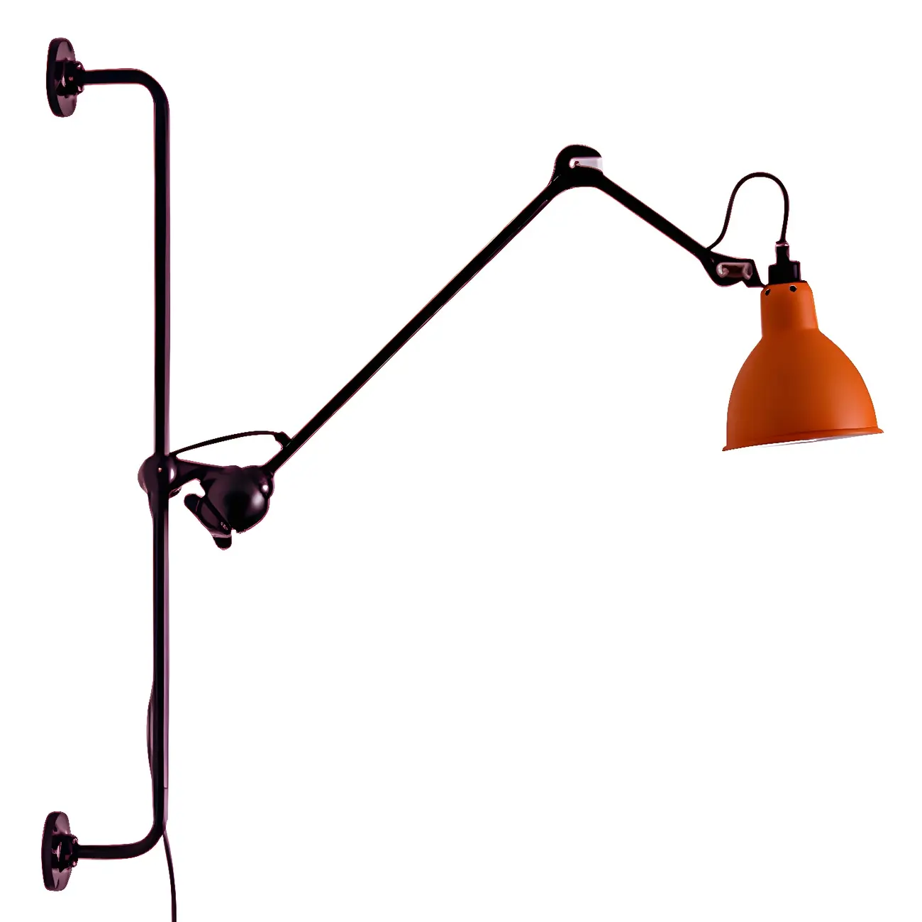 Trestle Base Metal Black Swing Arm Wall Light Image - 10 | homeyfad