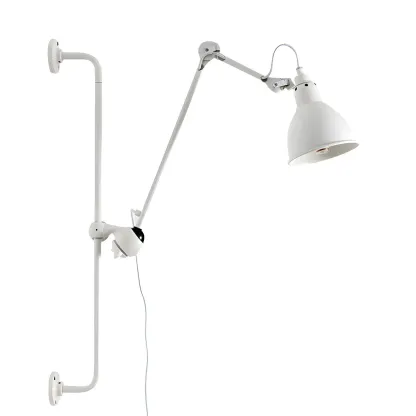 Trestle Base Metal Black Swing Arm Wall Light Image - 11