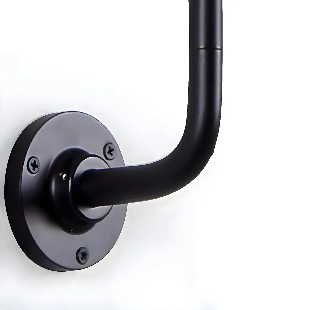 Trestle Base Metal Black Swing Arm Wall Light Image - 20