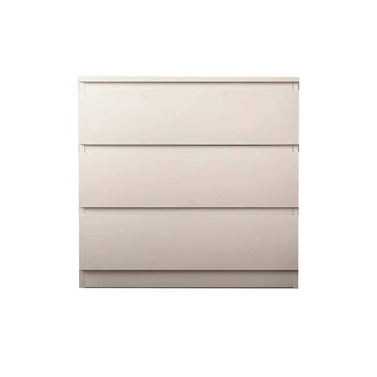 Minimalist White Wooden Bedroom Dresser Multi-drawer Image - 12