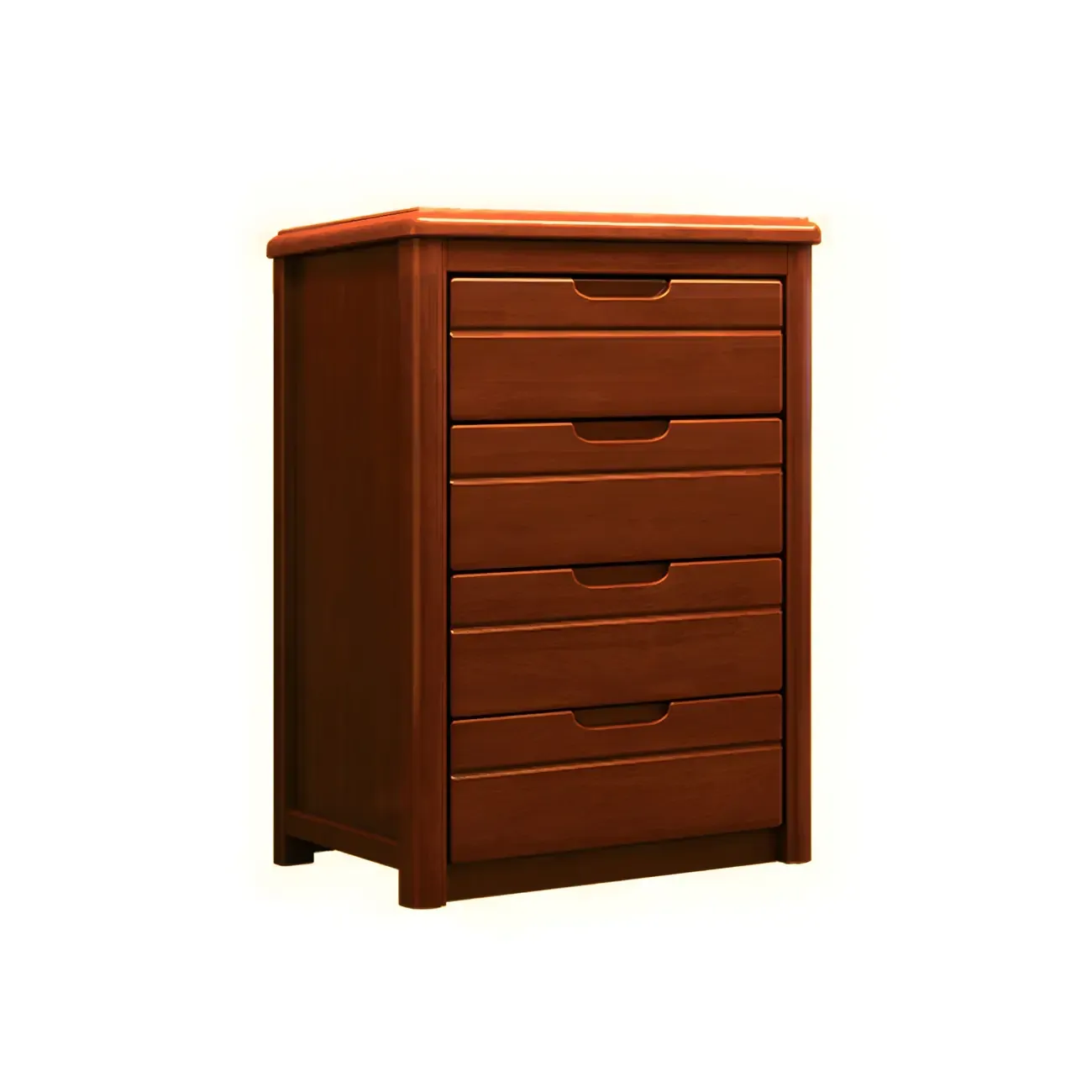 Contemporary Brown Wooden Dressers & Chests with Storage Image - 19