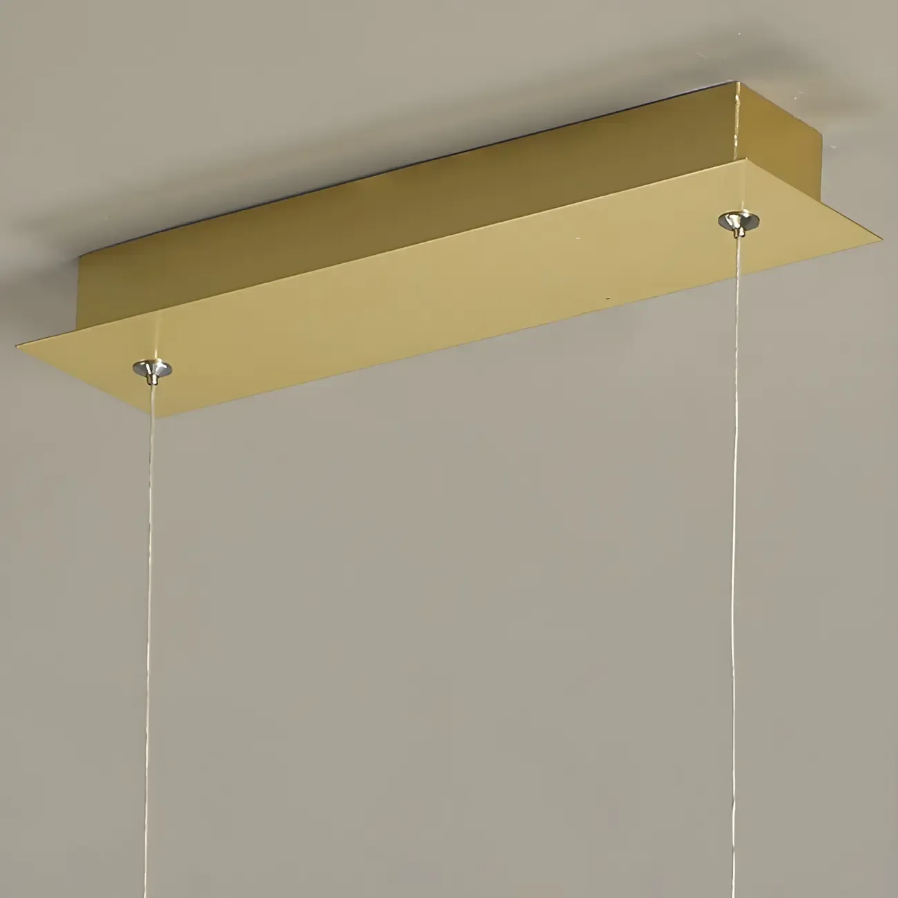 Modern Adjustable Clear Glass LED Pendant Light Image - 11