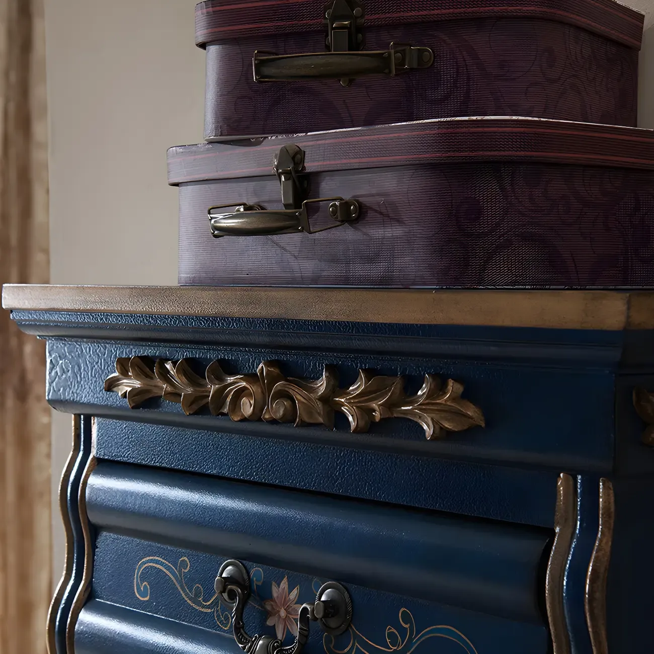 7-drawer Traditional Vertical Solid Wood Lingerie Chest Image - 11