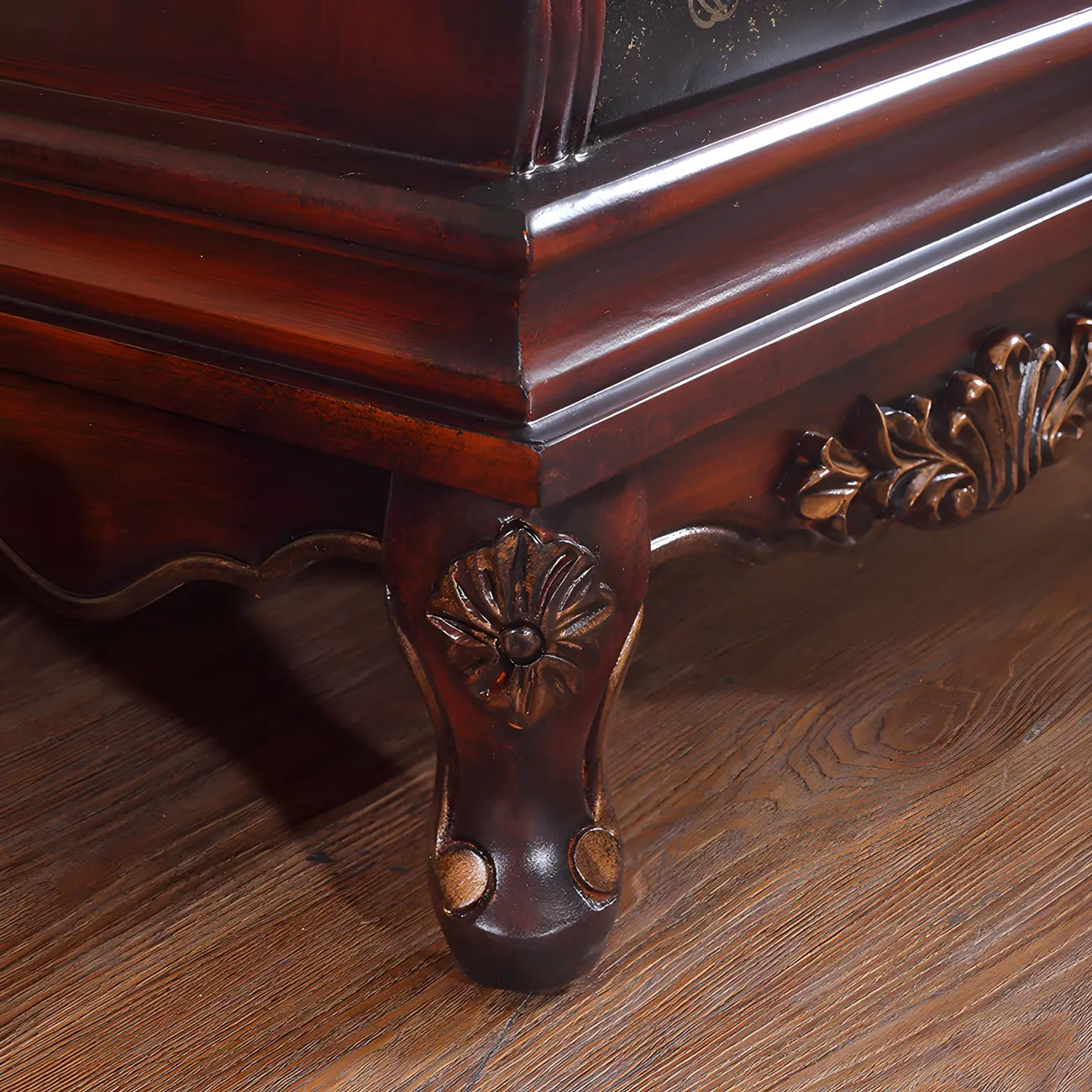 7-drawer Traditional Vertical Solid Wood Lingerie Chest Image - 12 | homeyfad