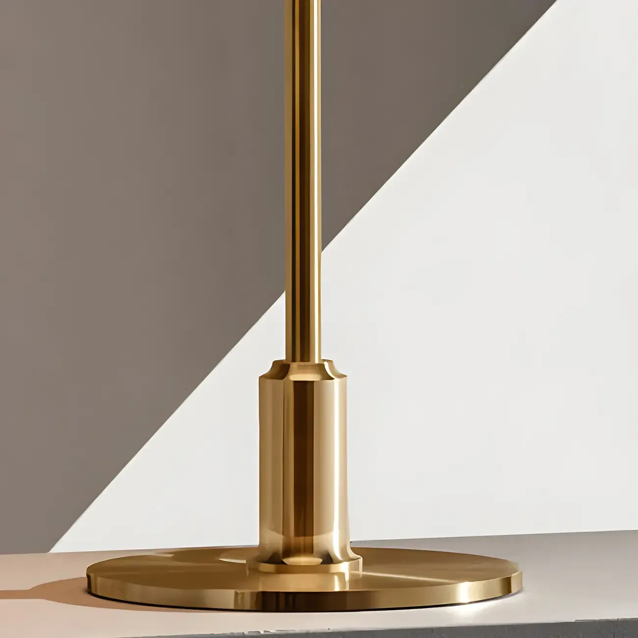 Post-Modern Tiered LED Table Lamp with Built-In Power Image - 9