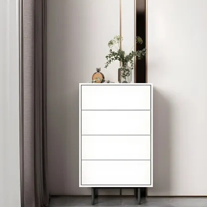 Traditional Wooden Dresser Chest in 6 Colors for Bedroom Image - 3