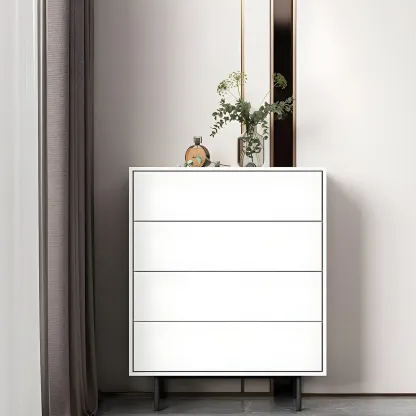 Traditional Wooden Dresser Chest in 6 Colors for Bedroom Image - 9