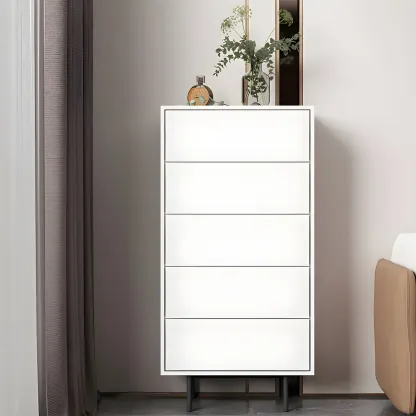 Traditional Wooden Dresser Chest in 6 Colors for Bedroom Image - 10