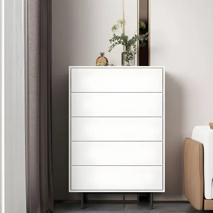 Traditional Wooden Dresser Chest in 6 Colors for Bedroom Image - 11