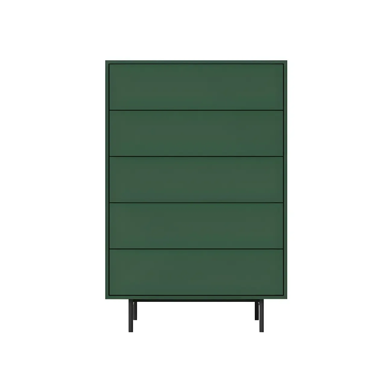 Traditional Wooden Dresser Chest in 6 Colors for Bedroom Image - 13