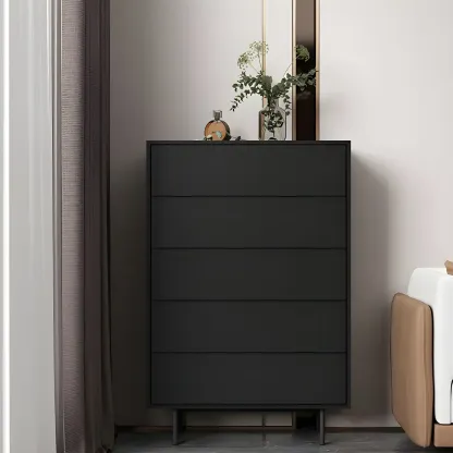 Traditional Wooden Dresser Chest in 6 Colors for Bedroom Image - 14