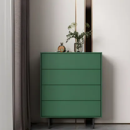 Traditional Wooden Dresser Chest in 6 Colors for Bedroom Image - 18