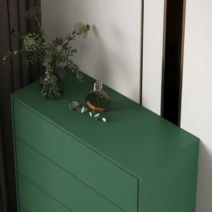 Traditional Wooden Dresser Chest in 6 Colors for Bedroom Image - 19