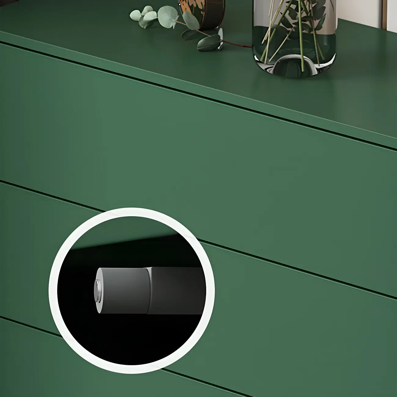 Traditional Wooden Dresser Chest in 6 Colors for Bedroom Image - 20 | homeyfad