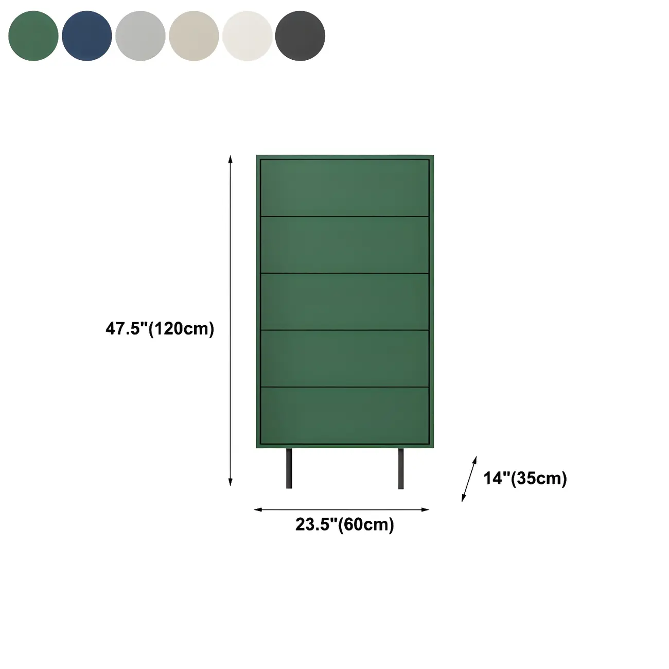 Traditional Wooden Dresser Chest in 6 Colors for Bedroom Image - 28 | homeyfad