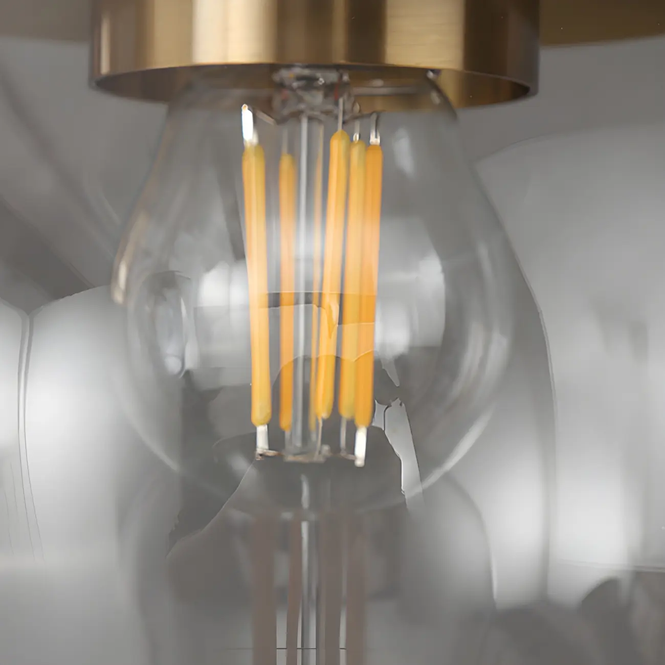 Modern Gold Globe Multi Light for Bathroom Vanity Image - 17 | homeyfad