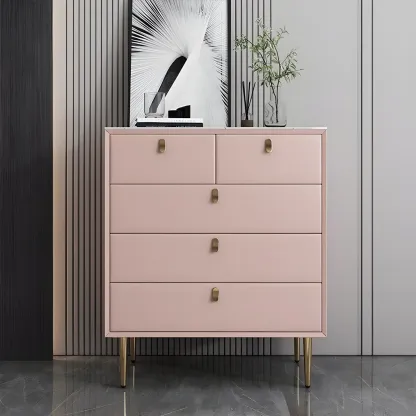 Modern Stone Dressers & Chests with Small Storage Image - 6